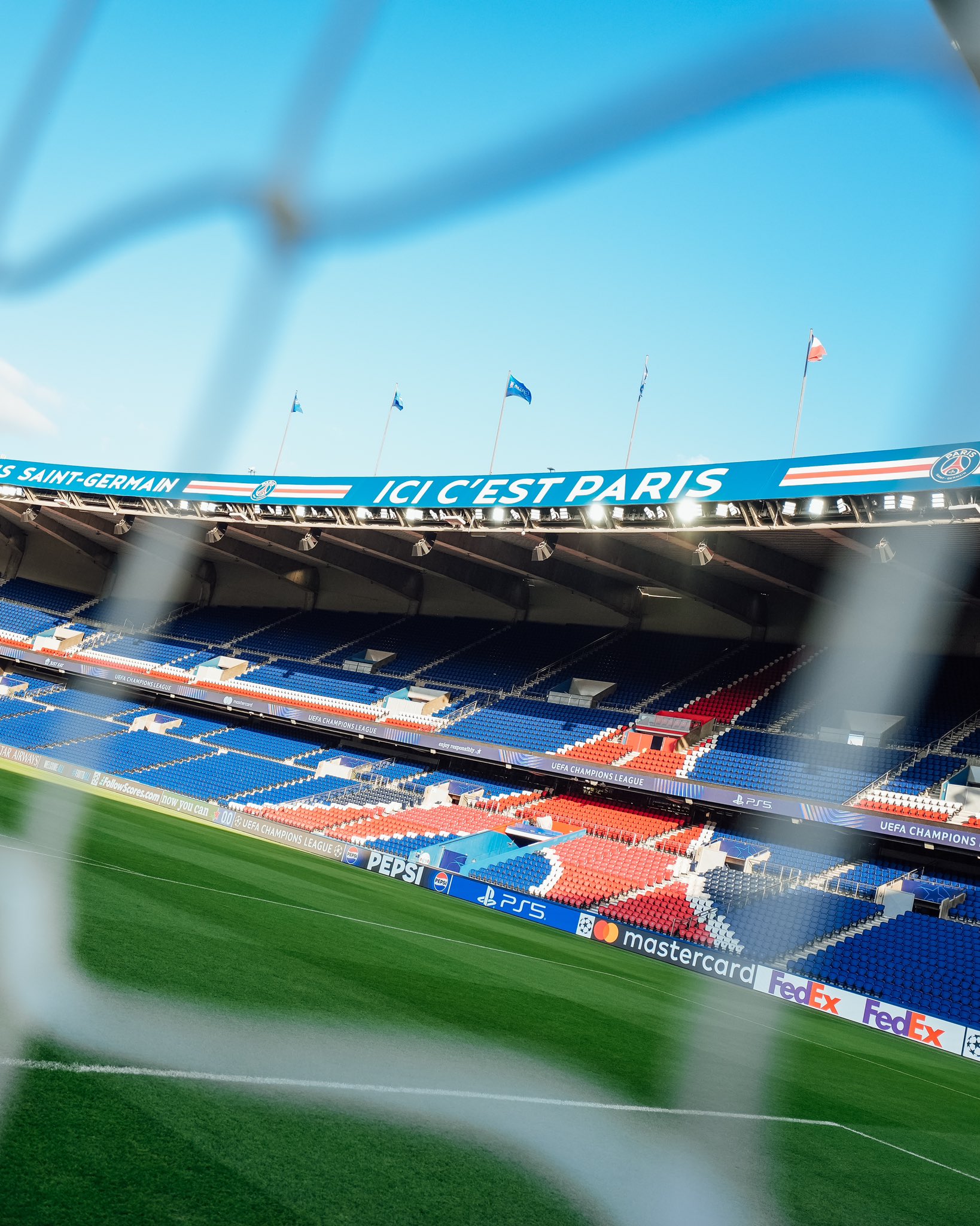 El estadio Parc des Princes será la sede del juego de este día en la Champions.