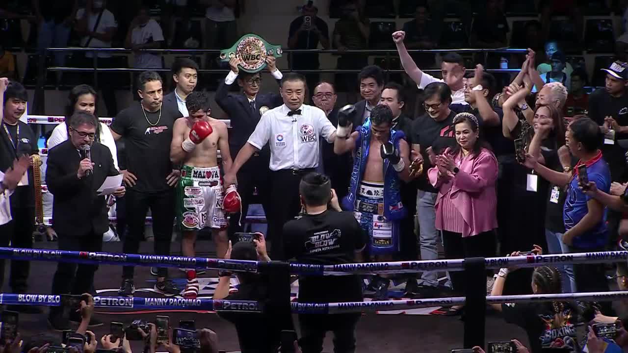 El filipino derribó al sinaloense desde el primer round y marcó el destino de la pelea.