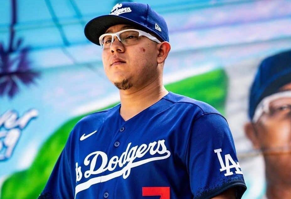 JULIO URÍAS EN SU TIEMPO CON LOS DODGERS