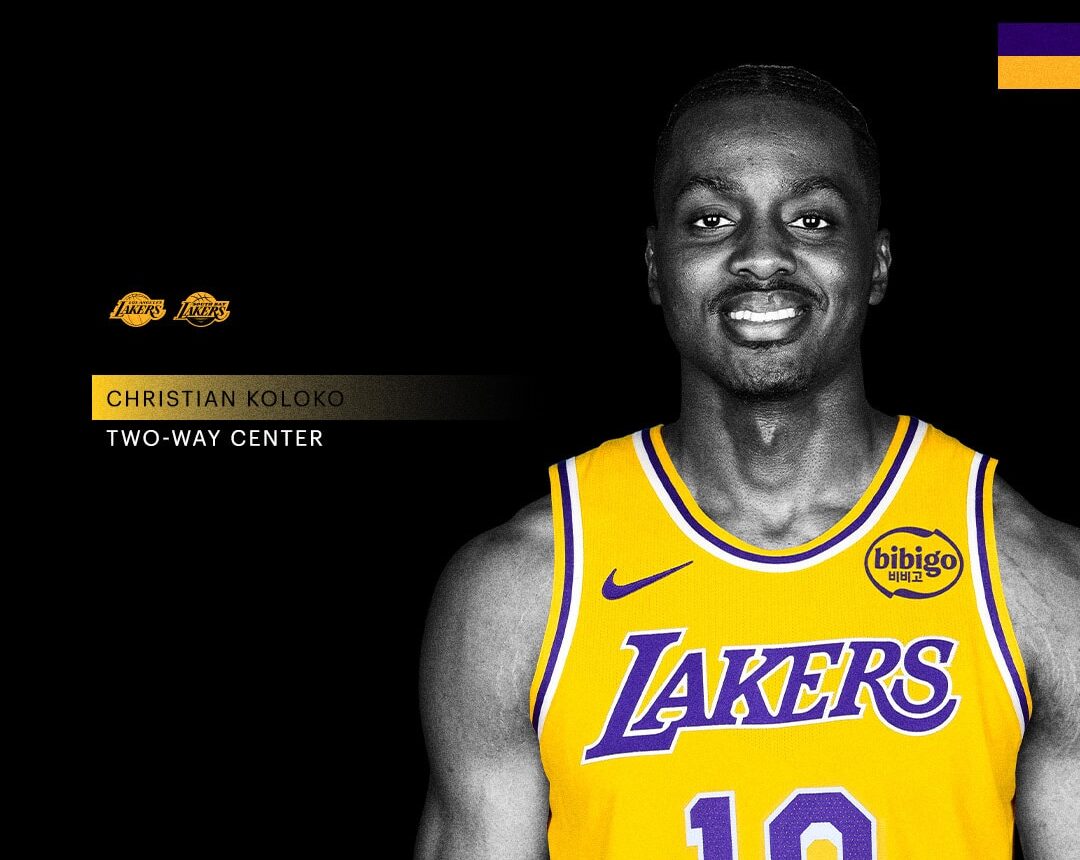 CHRISTIAN KOLOKO PRESENTADO COMO JUGADOR DE LOS LAKERS