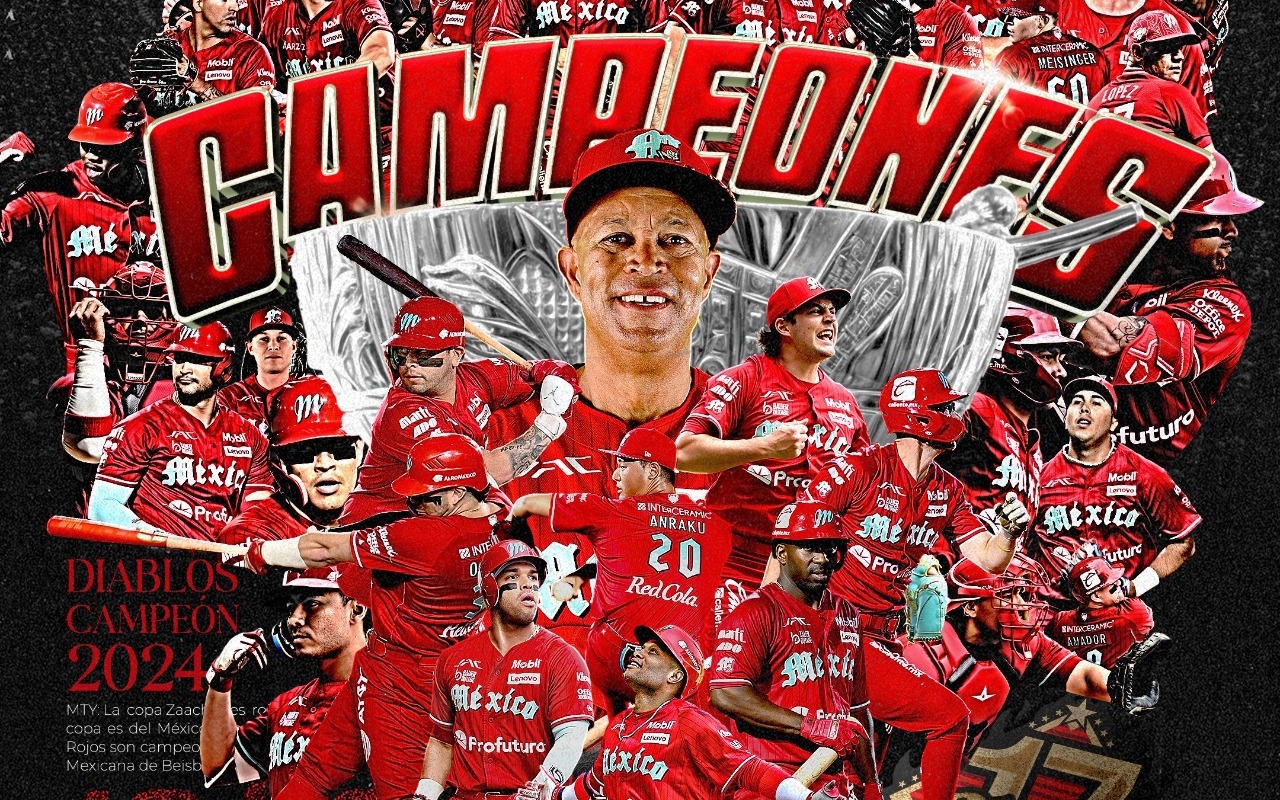 Diablos Rojos del México es campeón de la LMB.