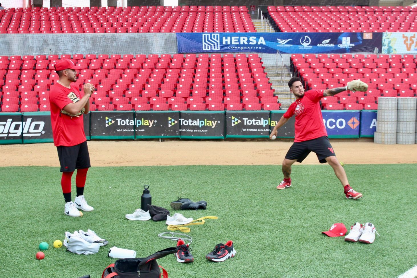 VENADOS CONTINUA CON LOS ENTRENAMIENTOS