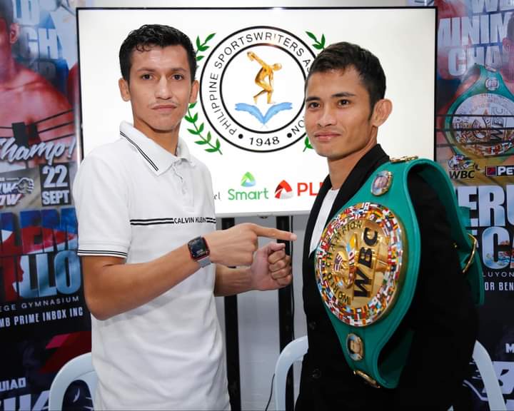 Luis 'Flechita' Castillo vs Melvin Jerusalem, este domingo la pelea por título en Filipinas.