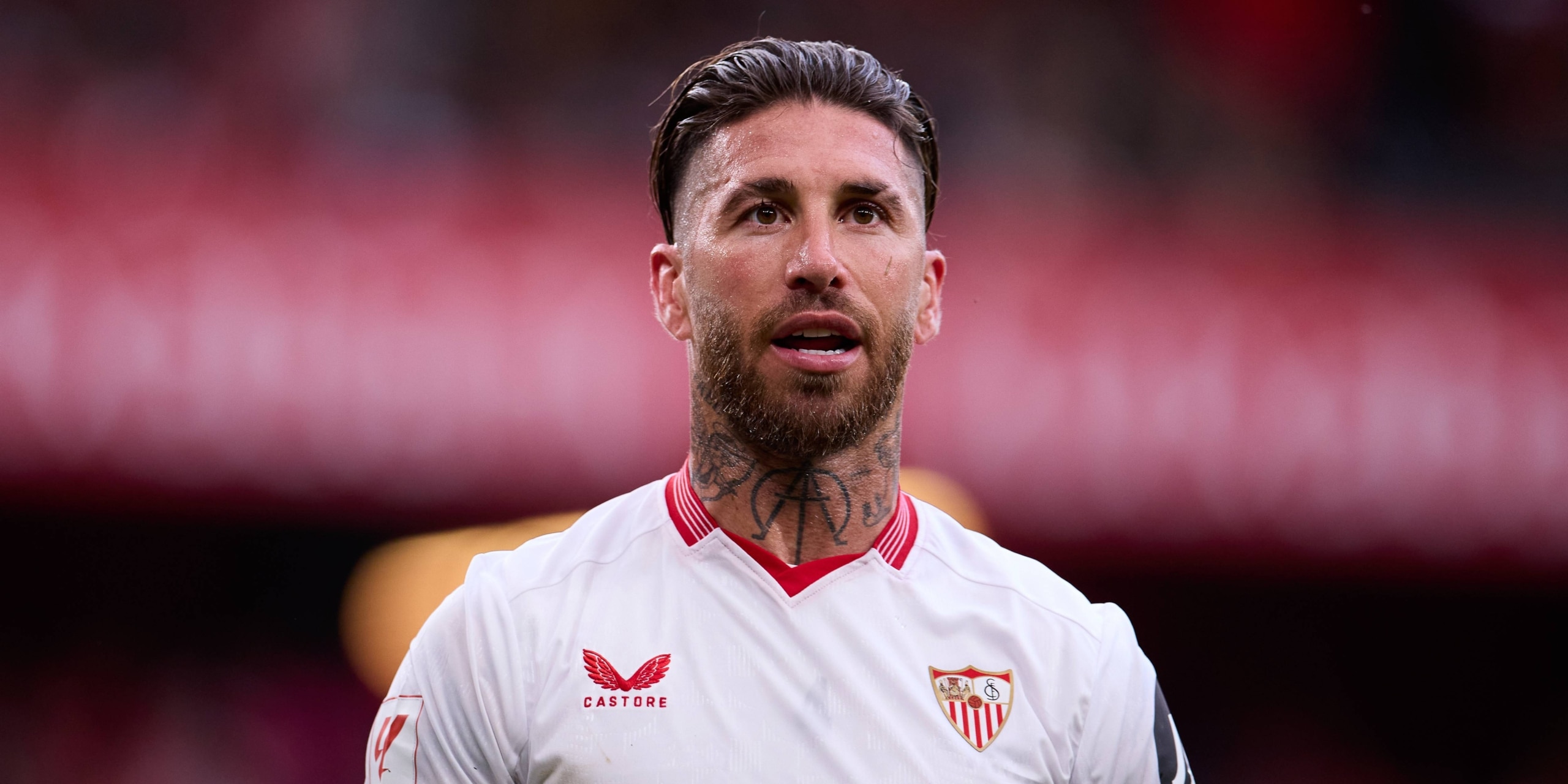 Sergio Ramos en partido de la fecha anterior con el Sevilla.