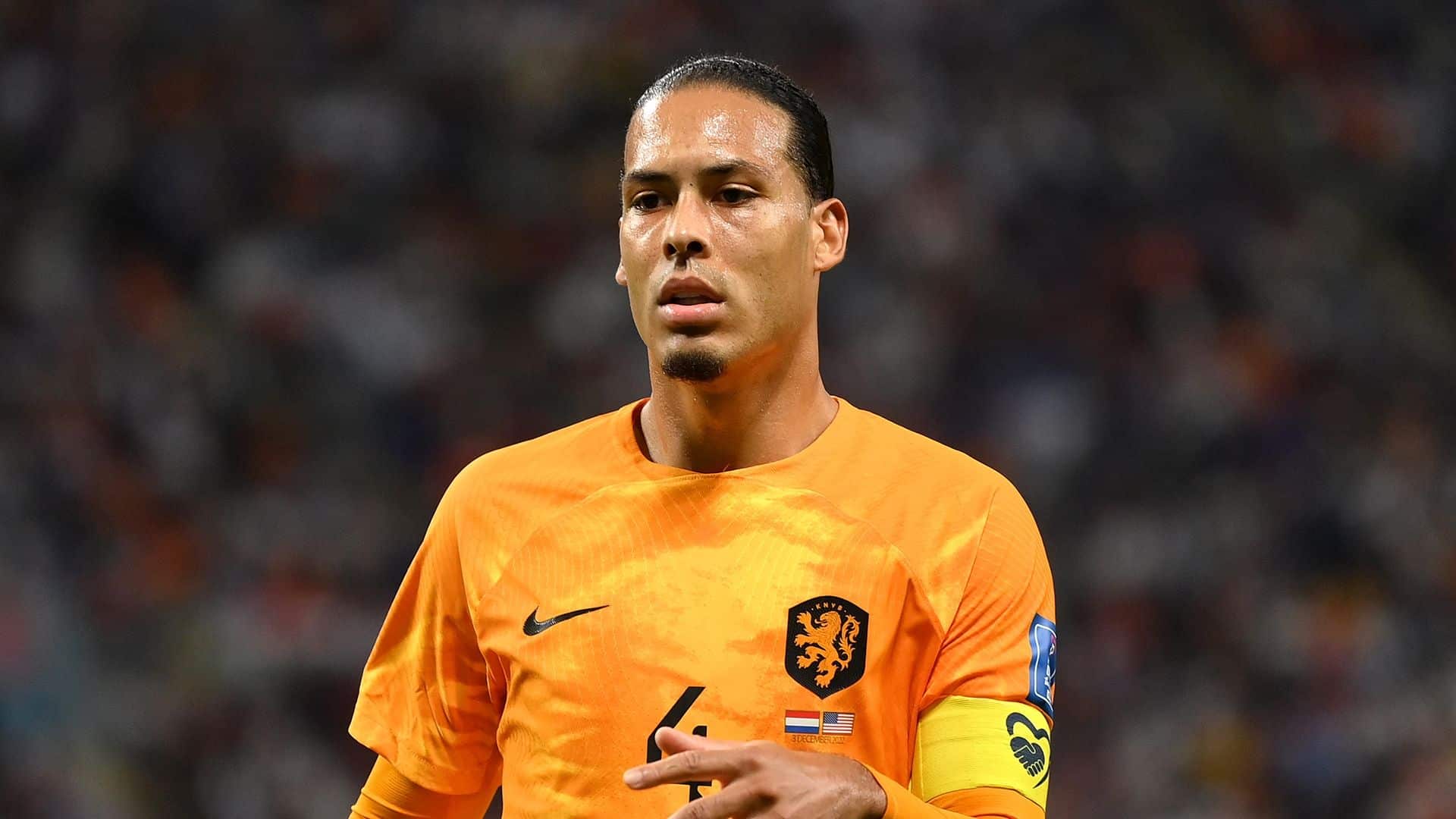 Virgil van Dijk en partido de la jornada 1 de la UEFA Nations League.