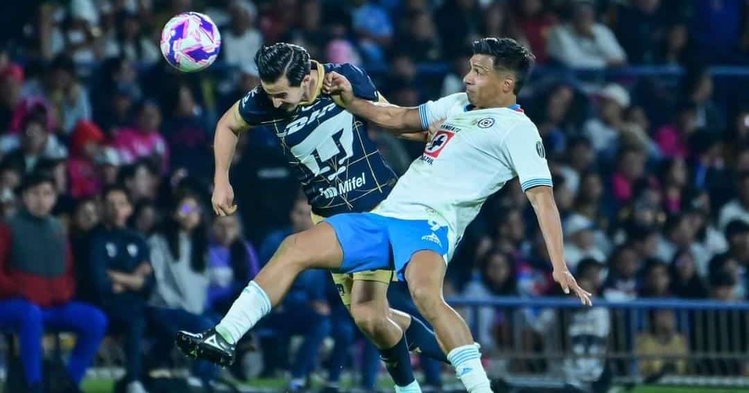 PUMAS UNAM CAE FRENTE AL LIDER CRUZ AZUL EN LA JORNADA 14 DE LA LIGA MX 