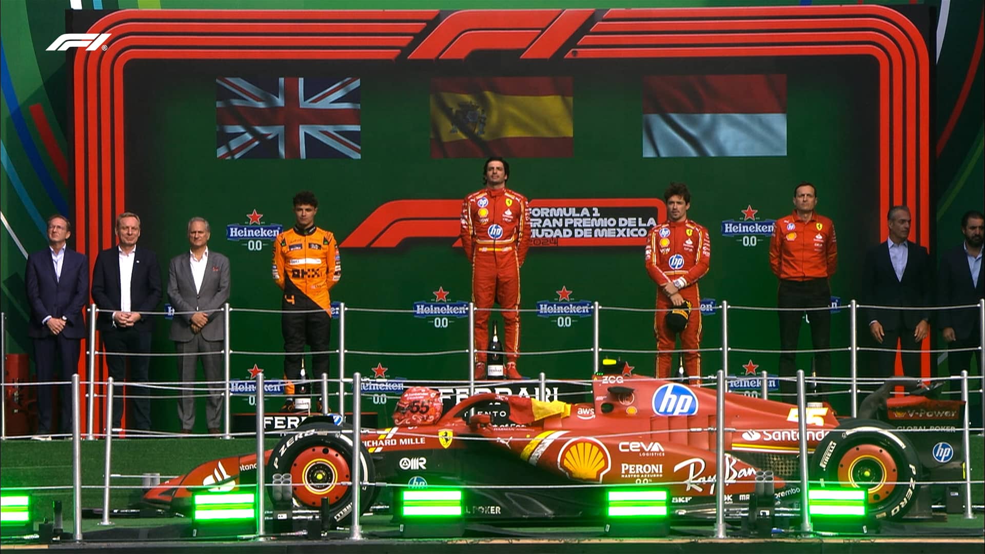 F1 GP DE MÉXICO PILOTOS