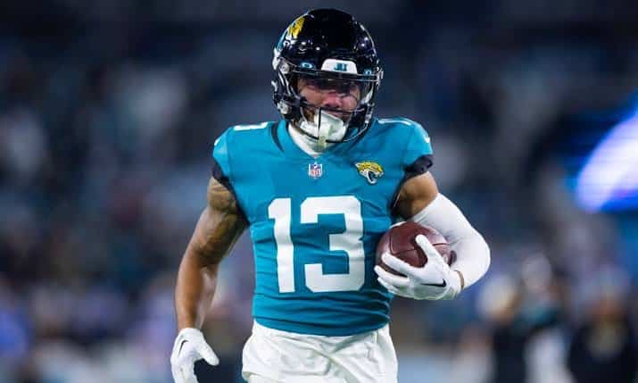 Los Jaguars perdieron al receptor abierto Christian Kirk debido a una lesión que puso fin a la temporada.