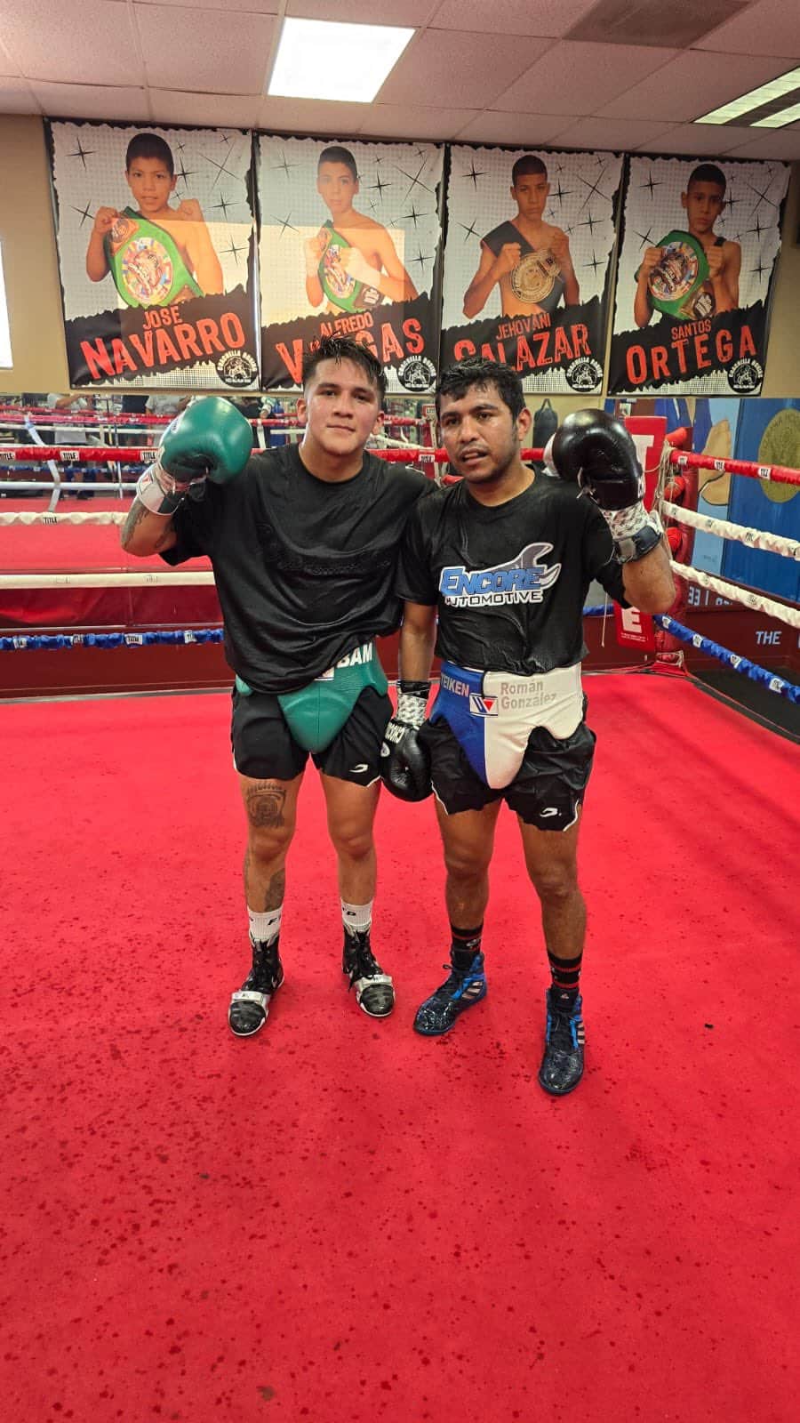 'Chocolatito' Rodríguez ya se encuentra entrenando en su país.