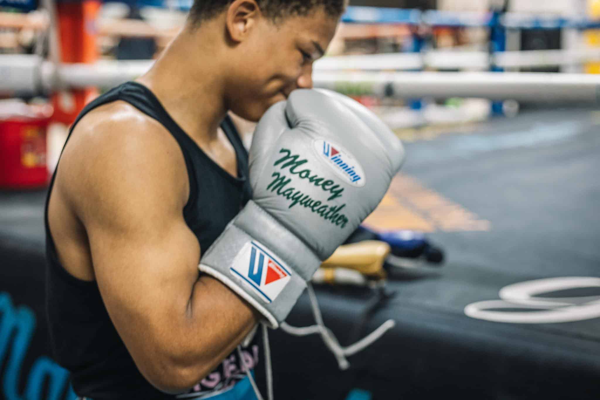 Curmel Moton listo para su pelea de este 30 de noviembre.