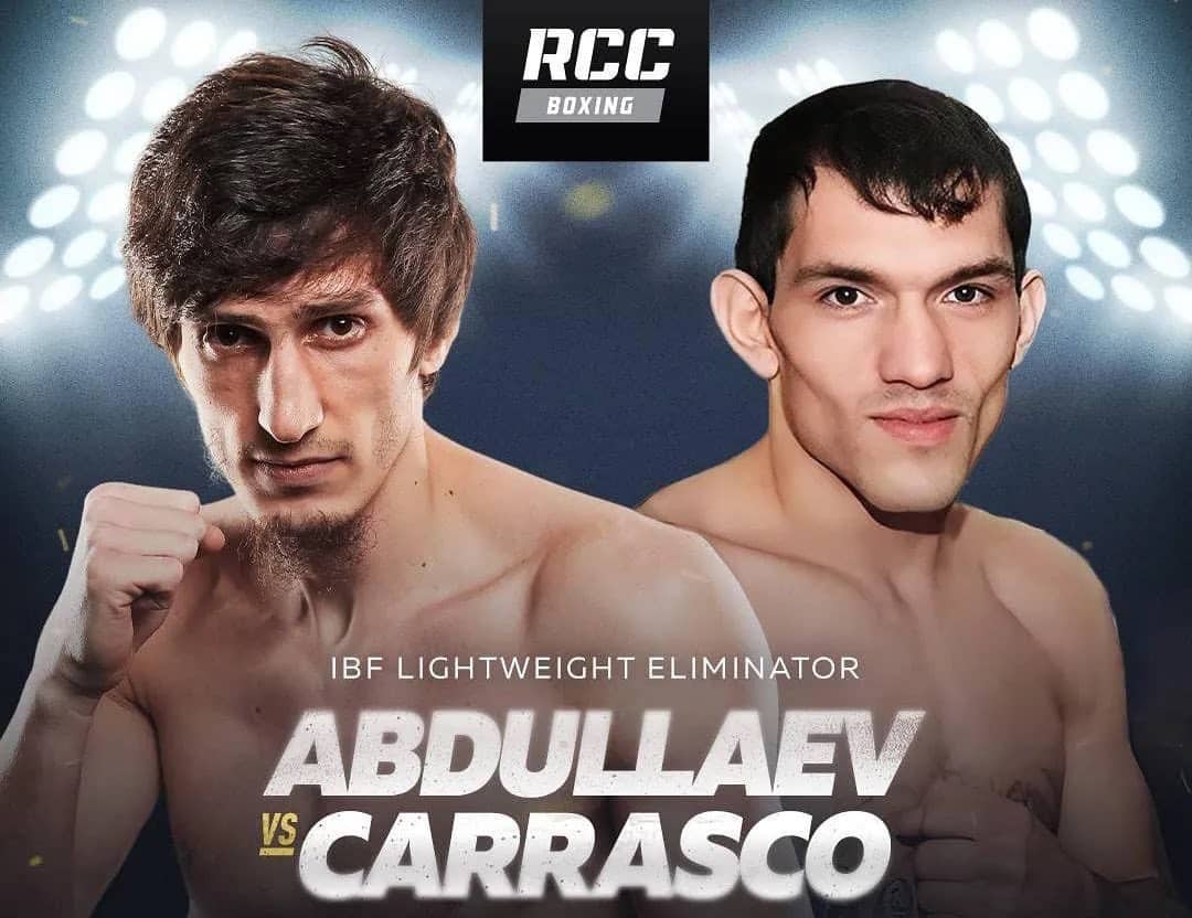 Abdullaev vs Carrasco, inicia la semana de la pelea en Argentina.