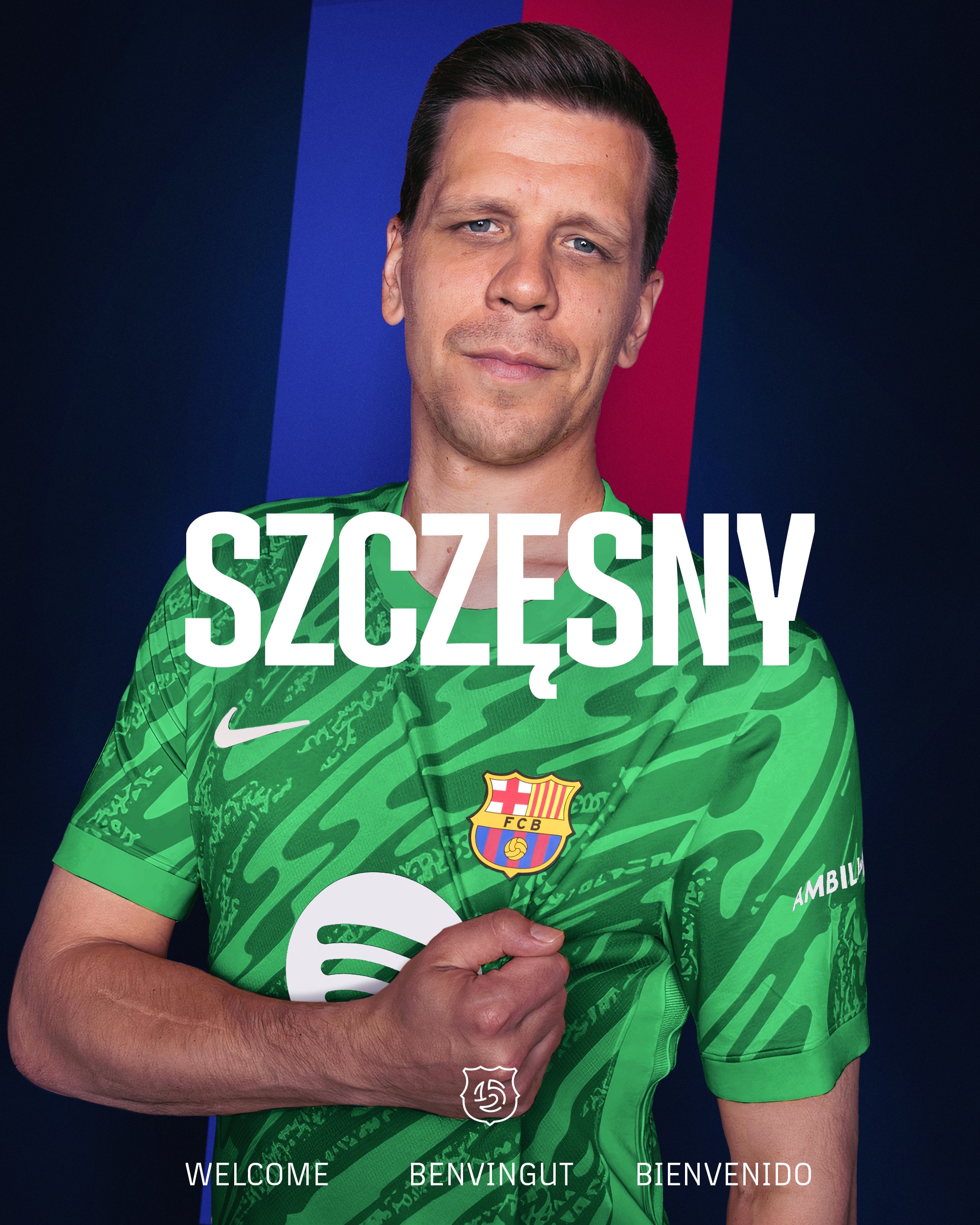 El FC Barcelona incorpora a Wojciech Szczęsny.