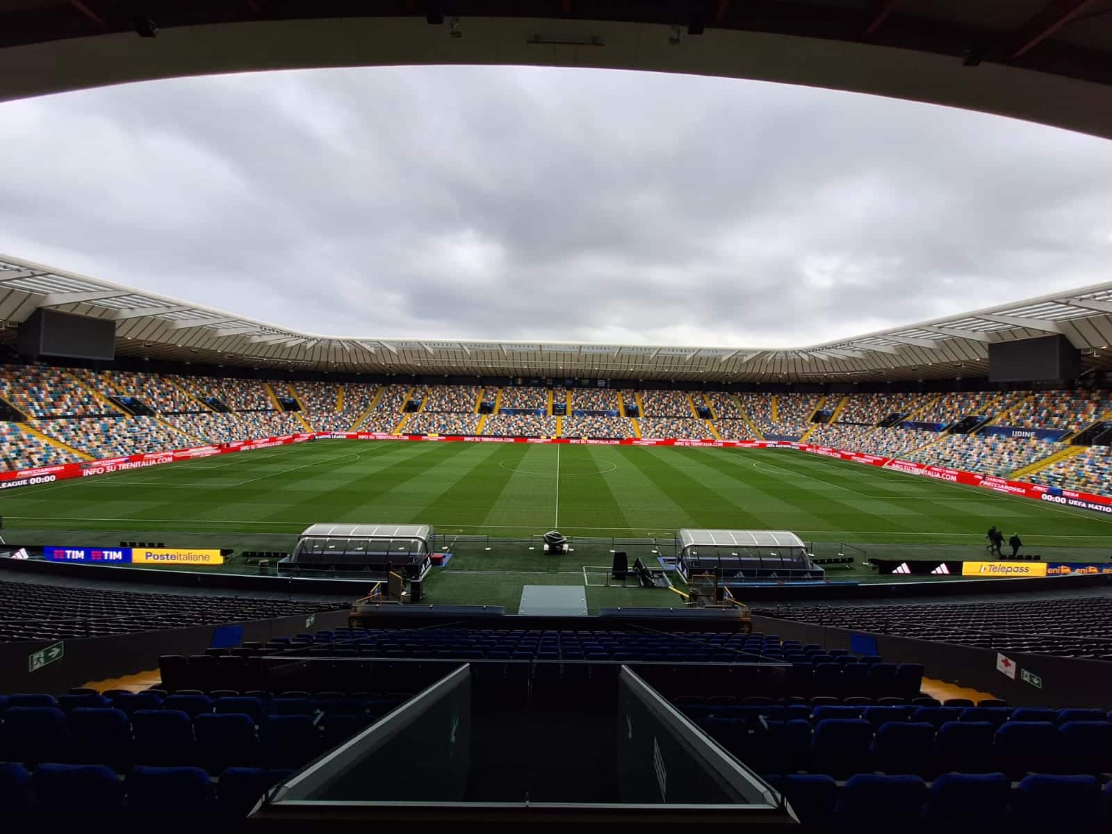 Lista la sede para el juego de Italia vs Israel de este lunes.