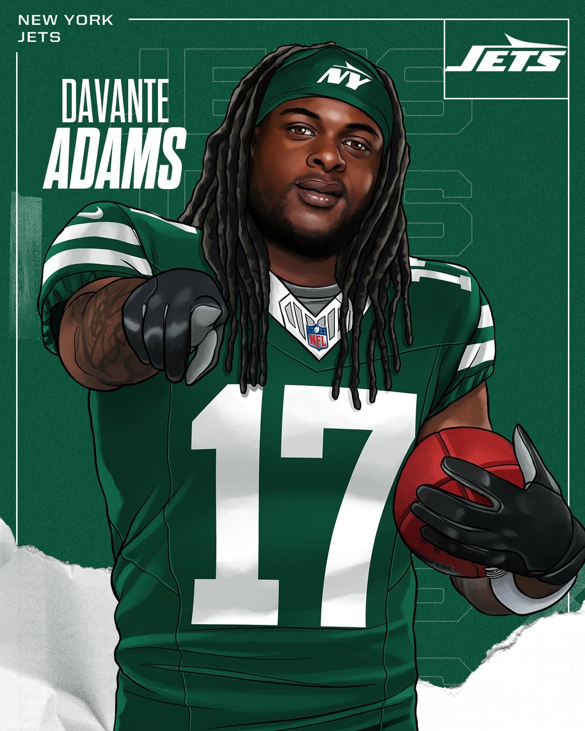 Jets ultiman el canje por Davante Adams de Raiders, según fuentes.