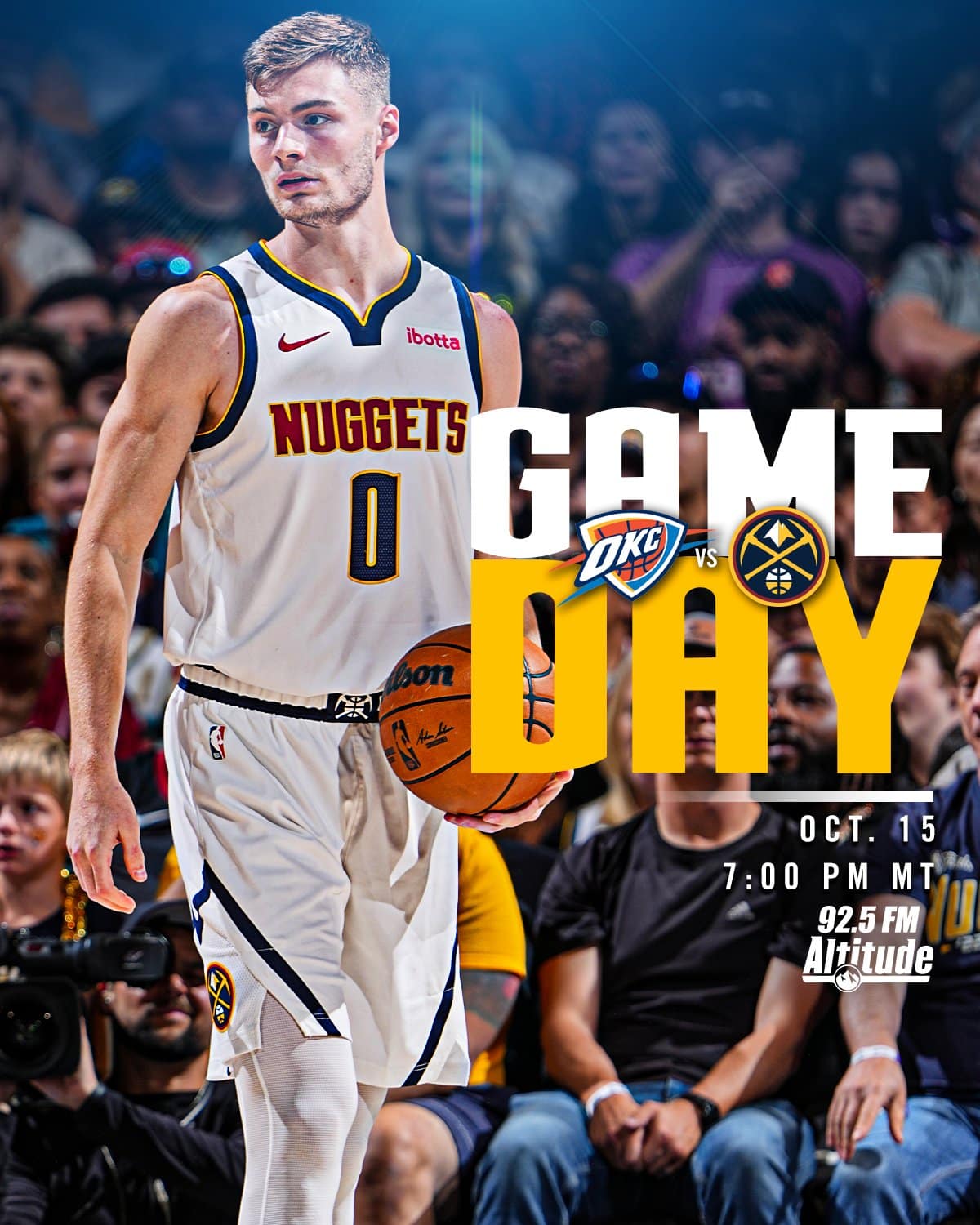 Nuggets vs Thunder, este martes en la pretemporada de la NBA.