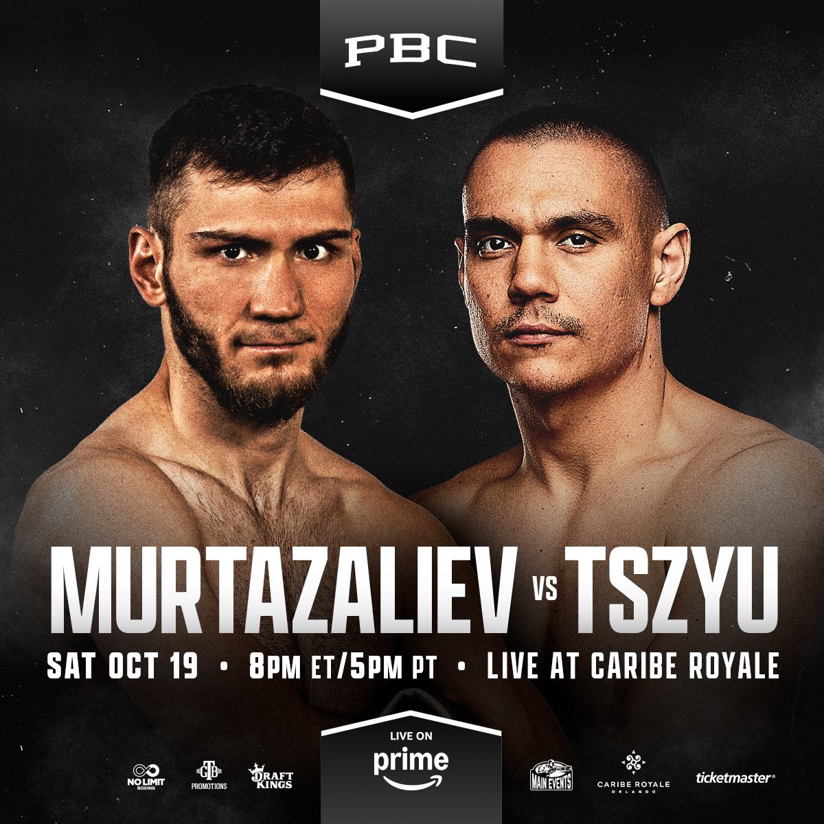 Bakhram Murtazaliev expondrá por primera vez su título ante Tim Tszyu.