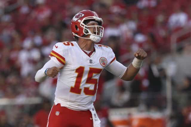 Patrick Mahomes ha tenido una temporada regular con los Chiefs.