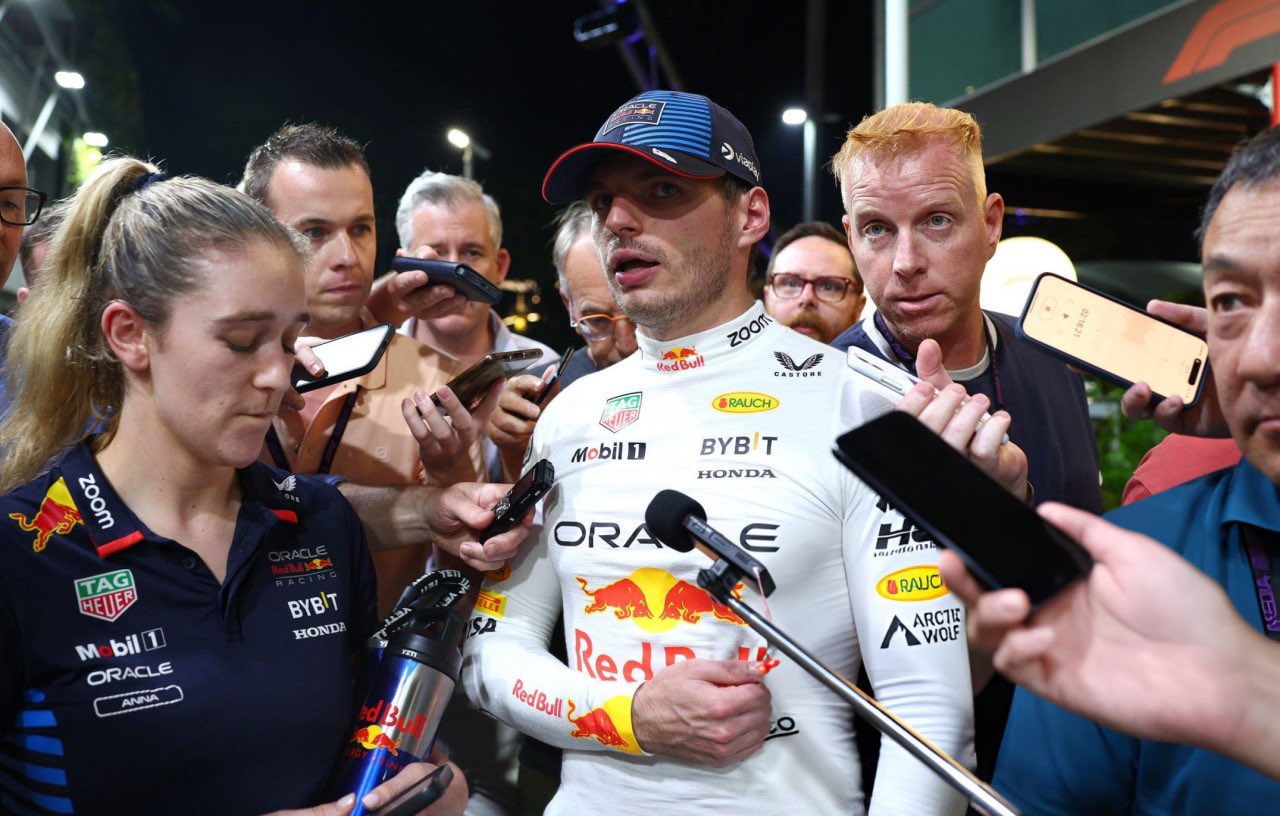 VERSTAPPEN SINGAPUR PRENSA 2024