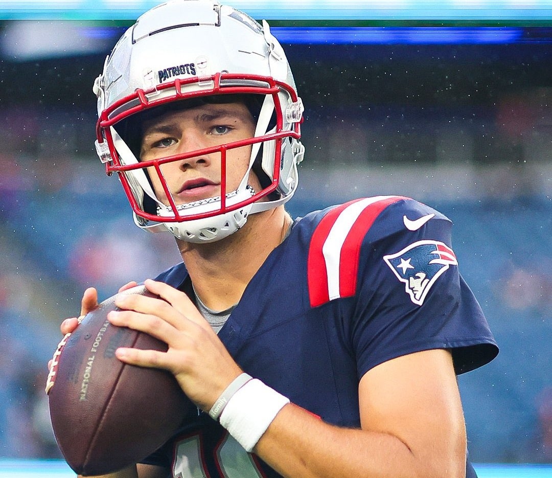 Drake Maye será titular en la Semana 6 con los Patriots.