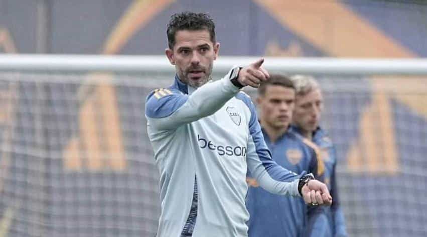 FERNANDO GAGO YA DIRIGE LOS ENTRENAMIENTOS DEL BOCA JUNIORS DE ARGENTINA