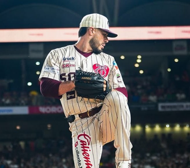 Manny Barreda en su primer salida de la temporada.