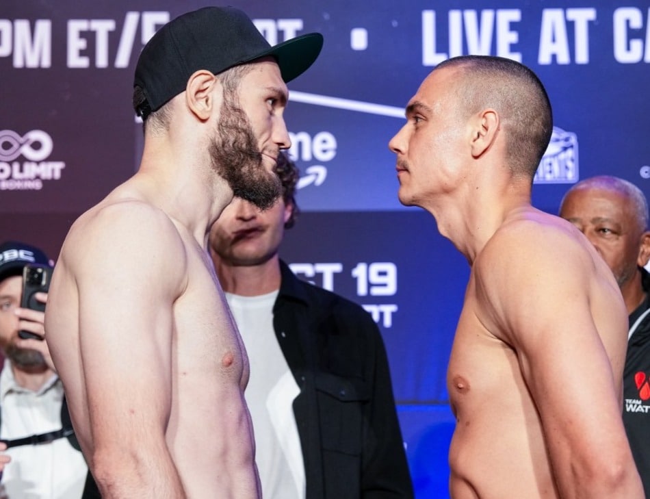 Bakhram Murtazaliev vs Tim Tszyu, en juego defensa del título vacante de la FIB.