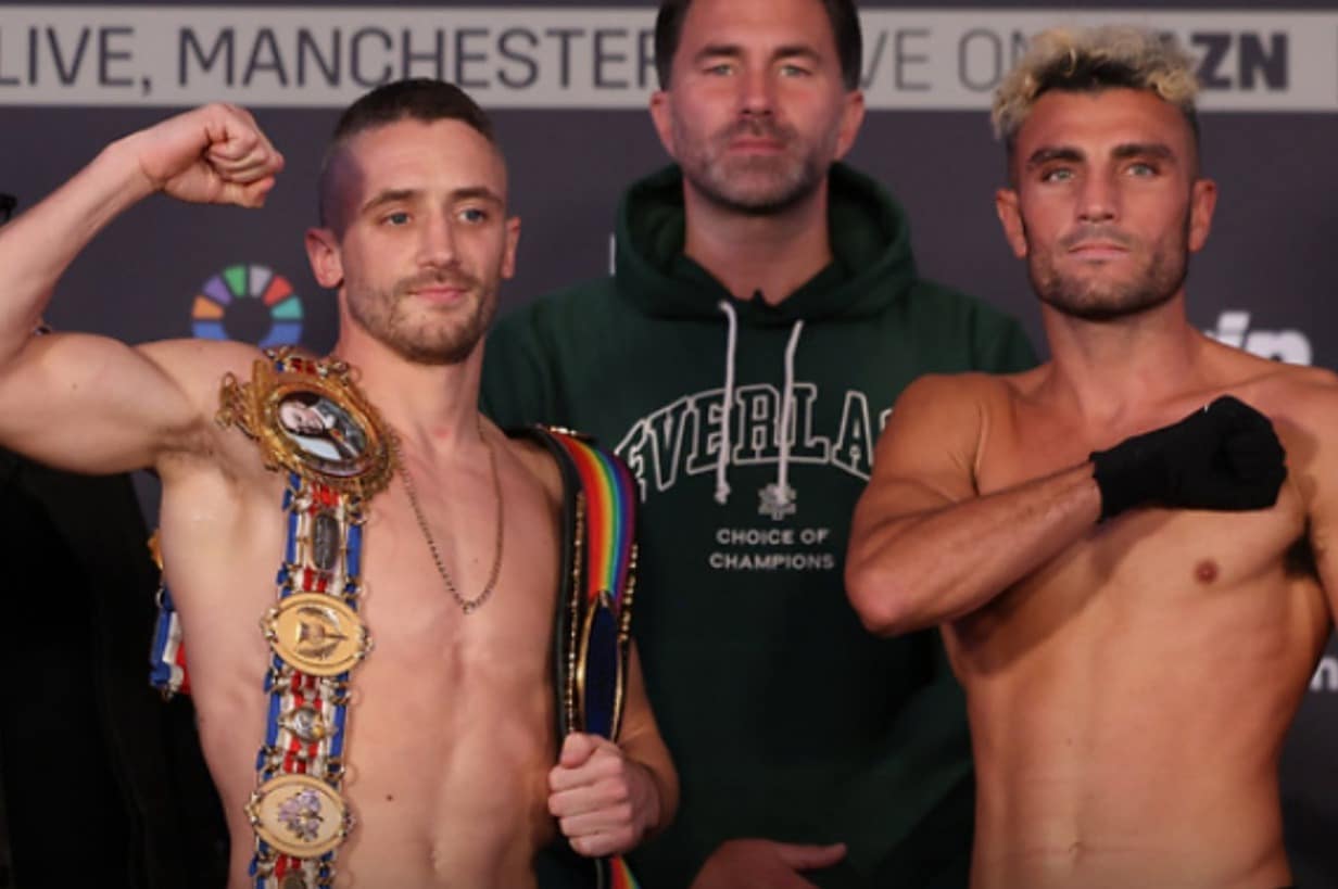 Reece Bellotti vs Michael Gómez, este sábado en Manchester.