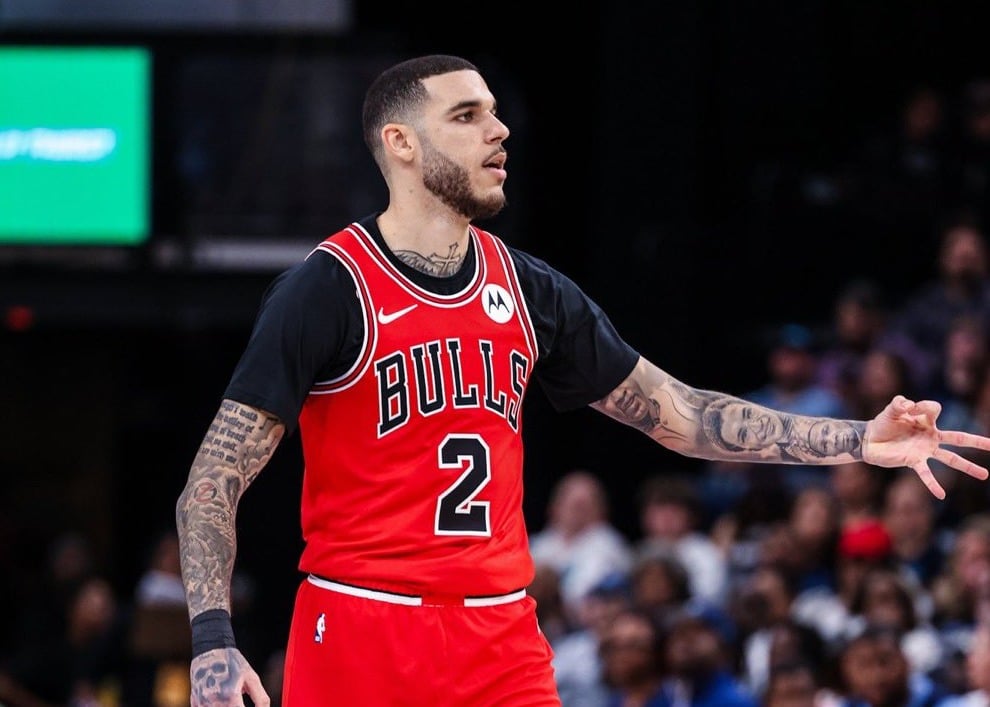 Lonzo Ball es baja con los Chicago Bulls 10 días.