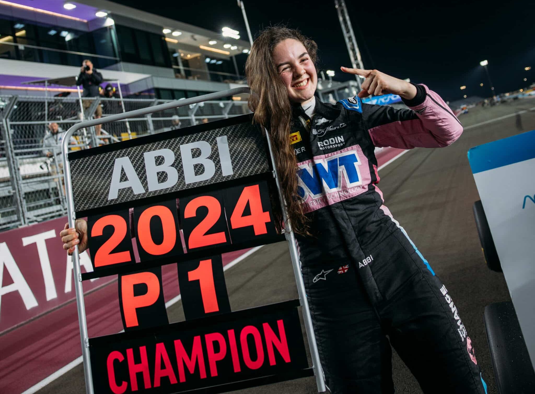 ABBI PULLING F1ACADEMY 2024 QATAR