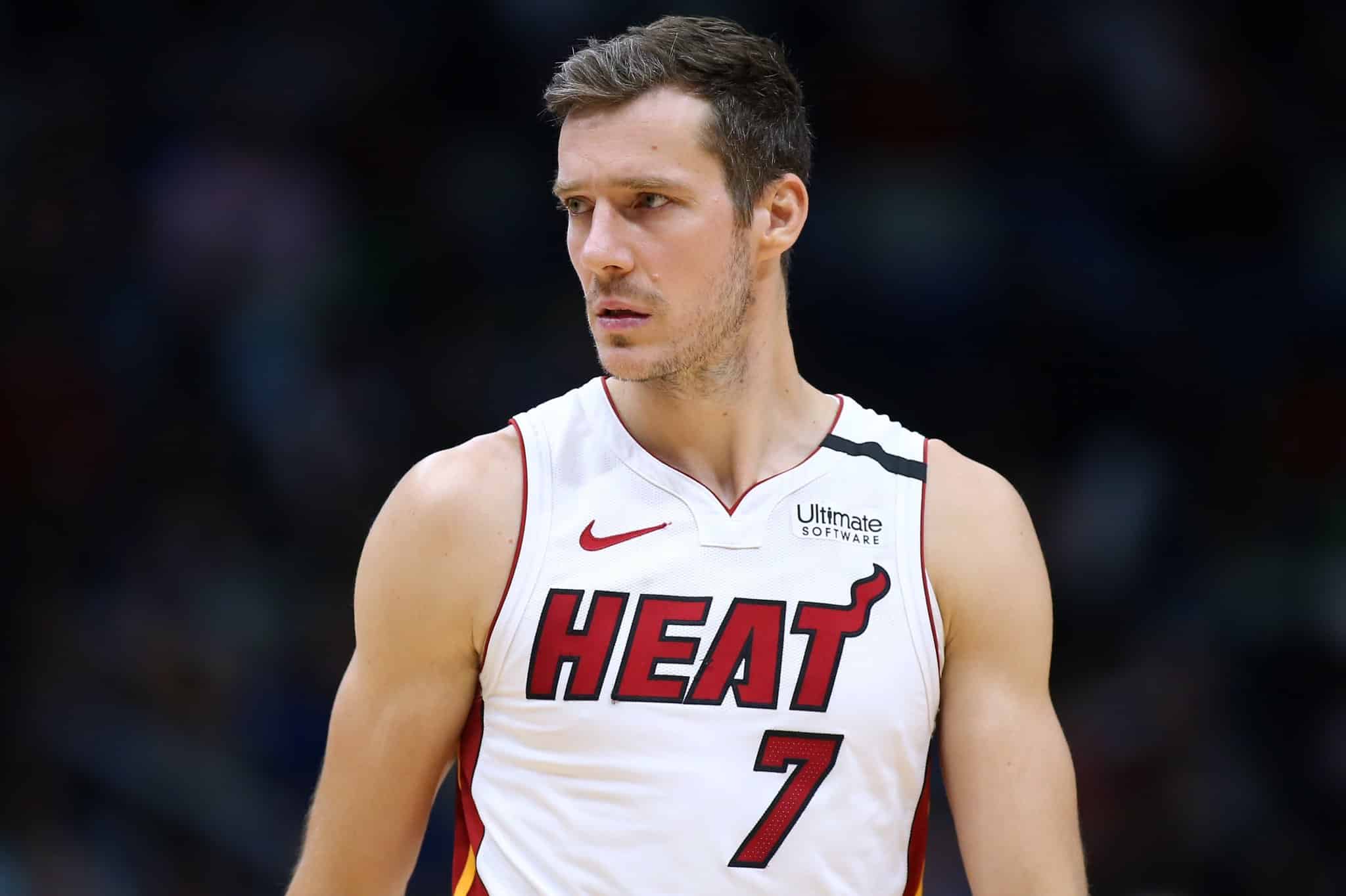 El jugador serbio en partido con el Miami Heat.