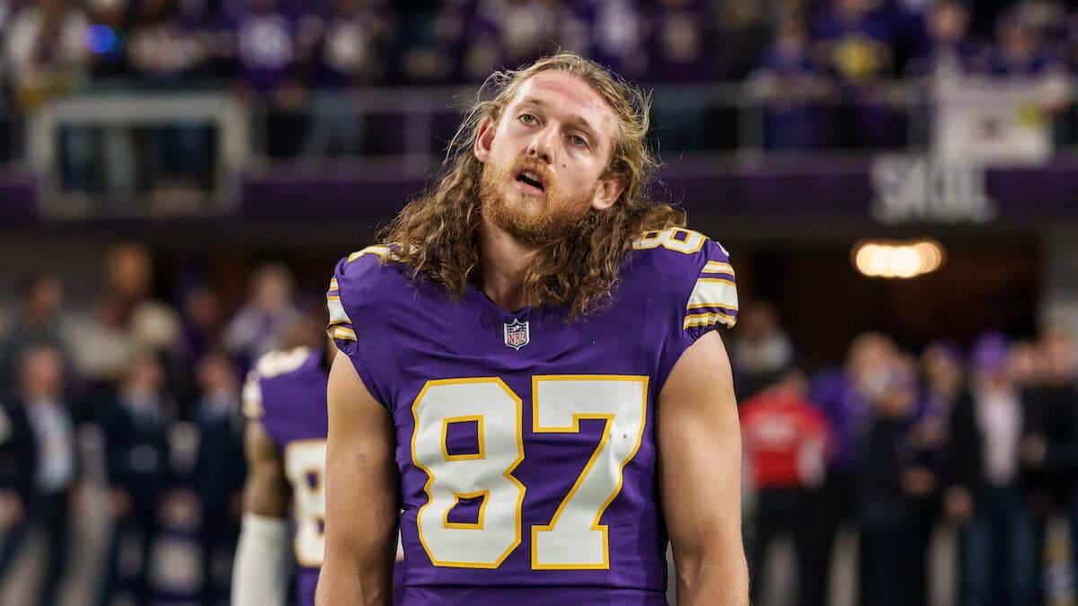 TJ Hockenson listo para volver con los Vikings esta semana 9.