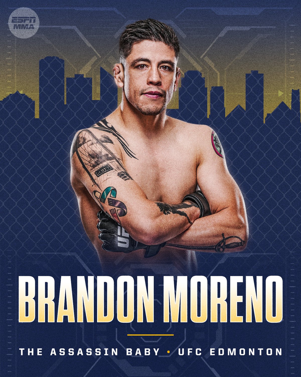 Brandon Moreno regresa al triunfo este sábado en Canadá.