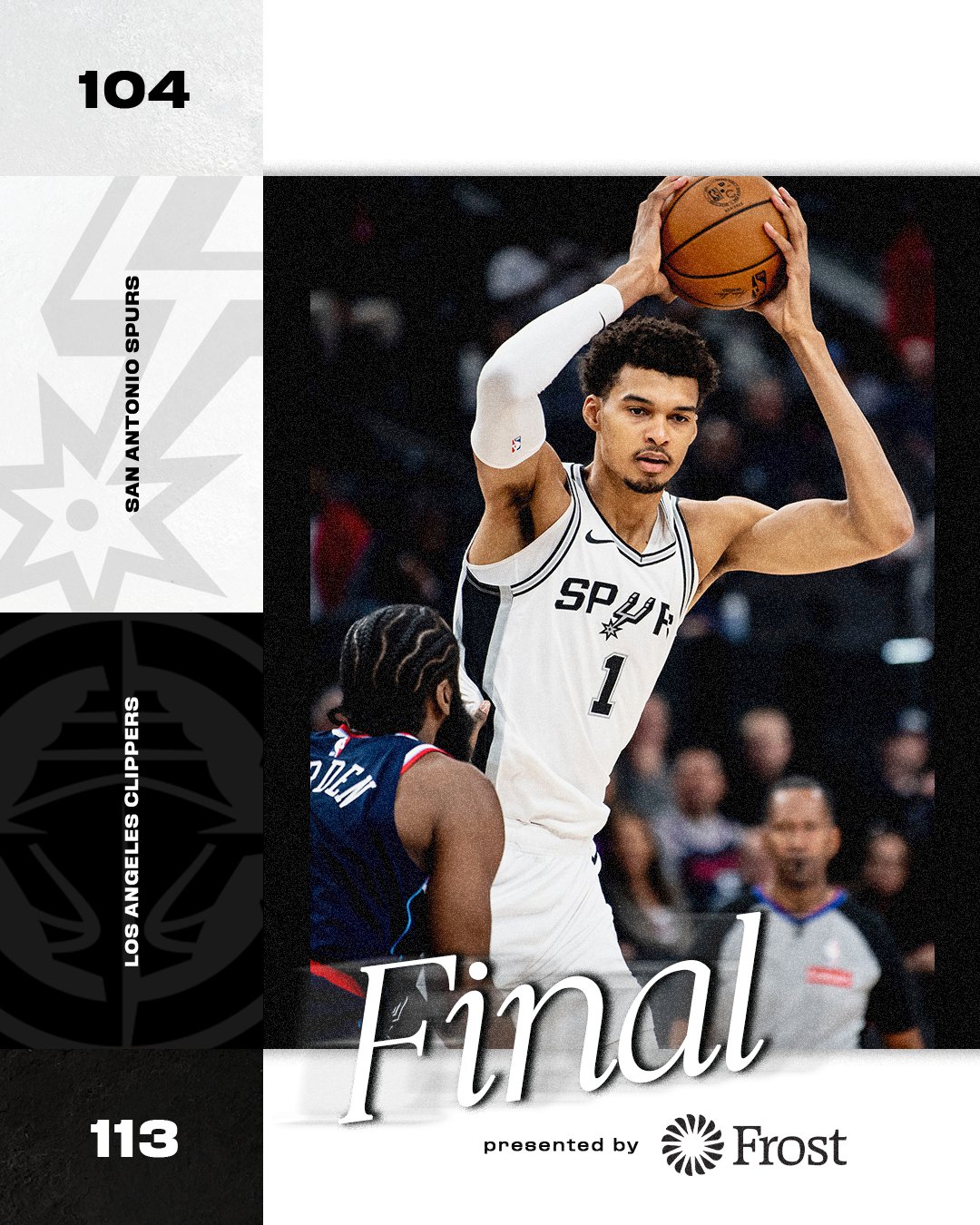 Spurs vienen de perder ante los Clippers en casa.