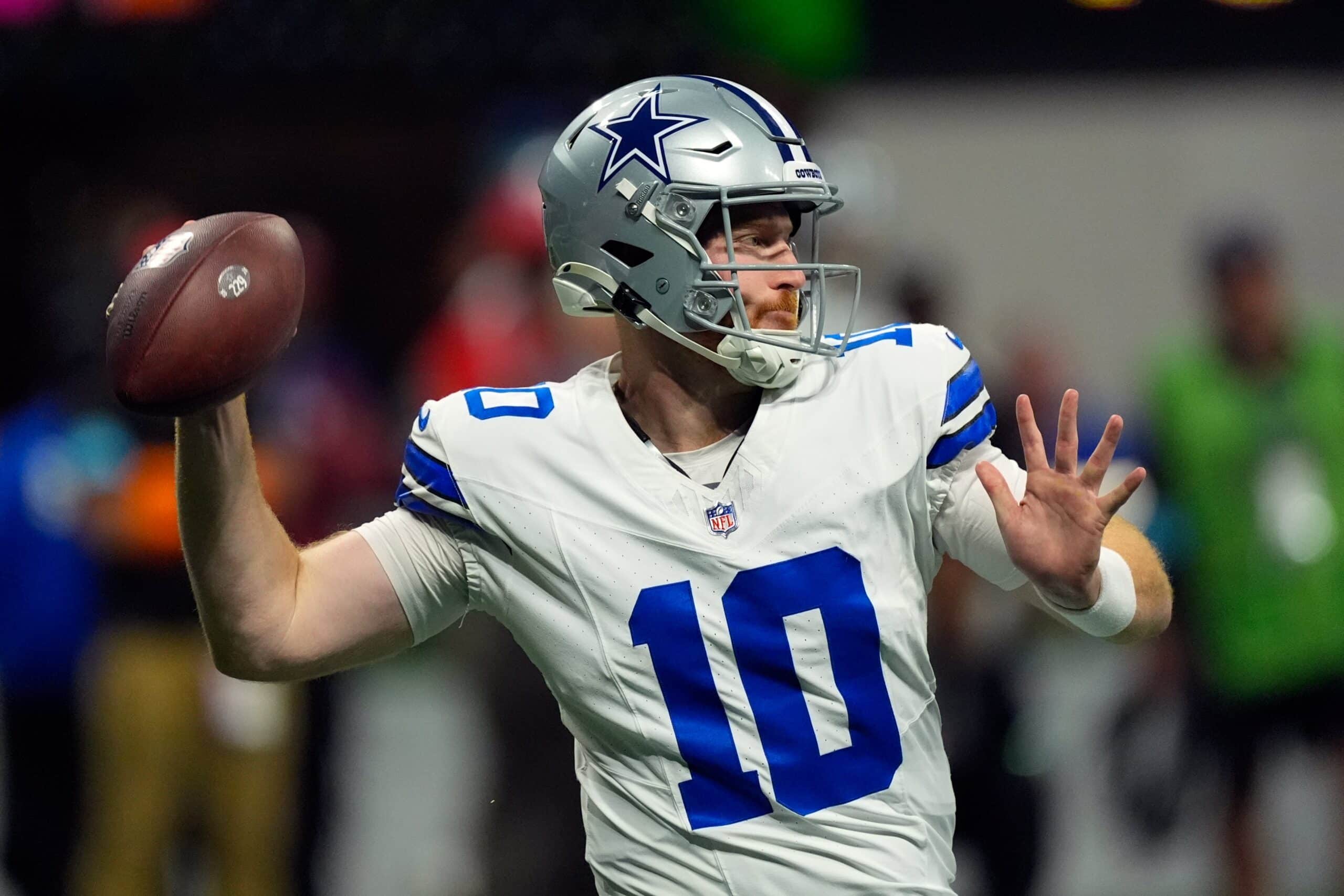 Cooper Rush podría ser la opción uno para ser QB titular con Dallas.