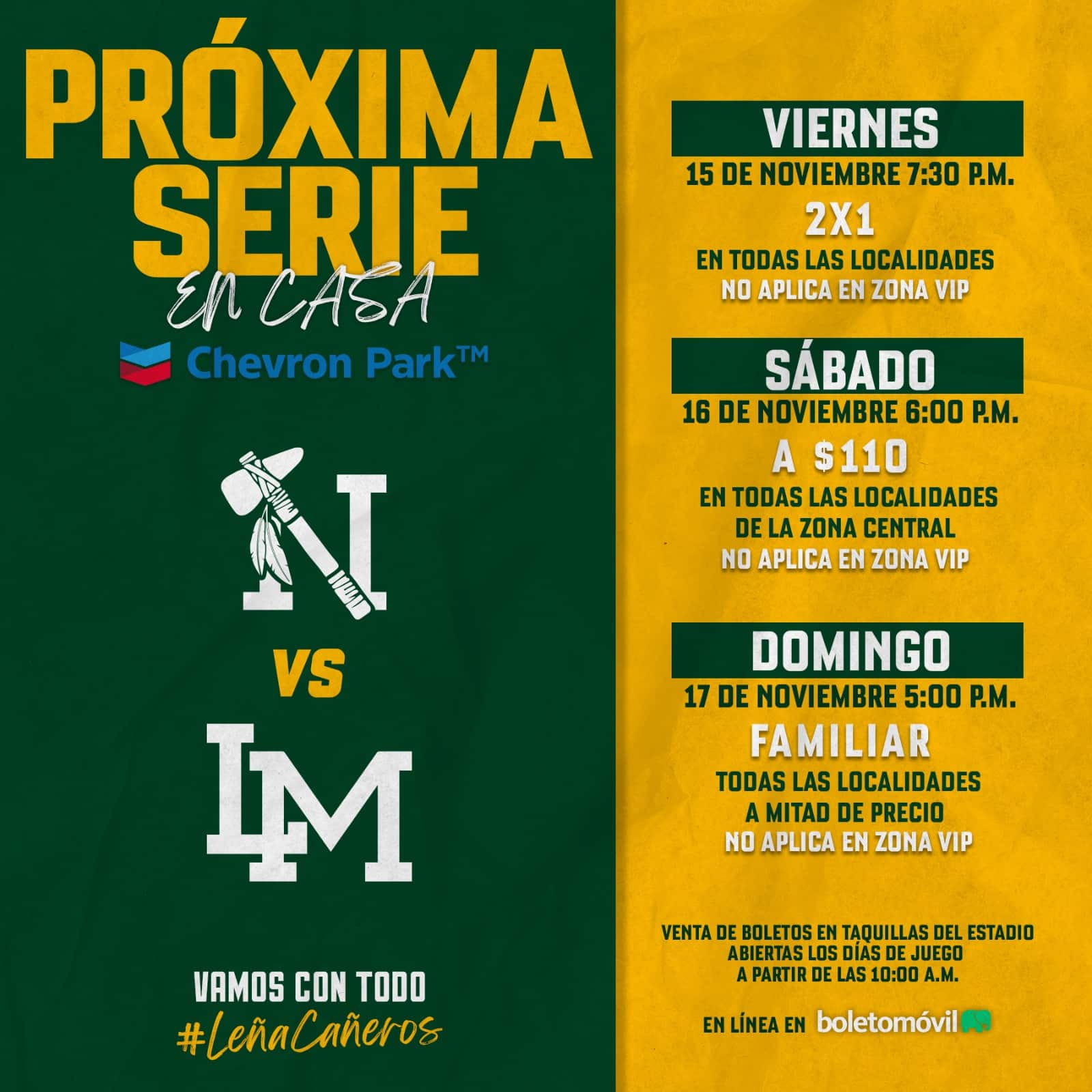 Este fin de semana, Cañeros recibe a Mayos en el Chevron Park.