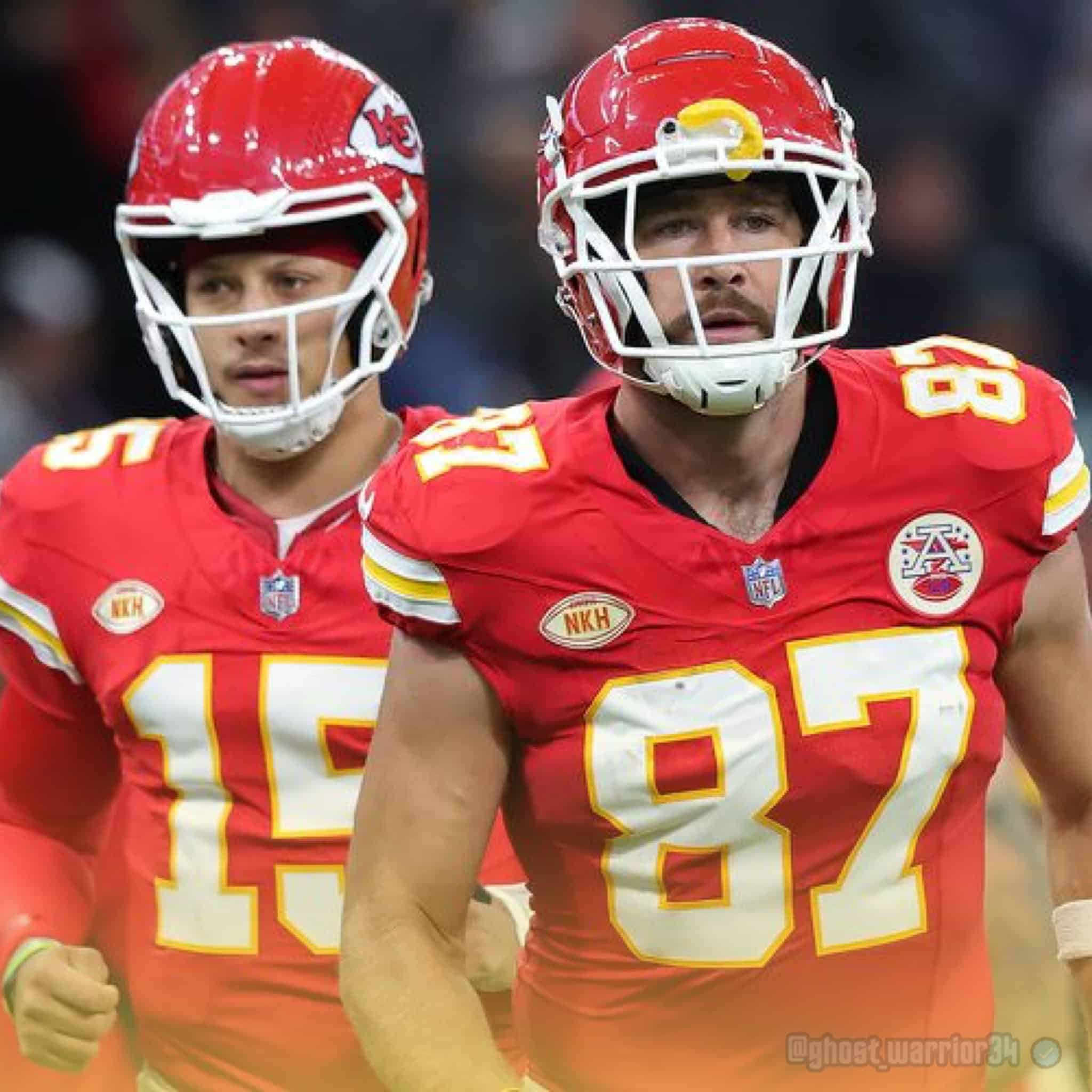 Mahomes y Kelce fueron victimas de robo en sus mansiones.