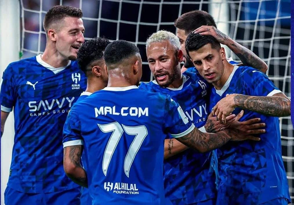 PESE A LA LESIÓN DE NEYMAR EL AL HILAL LOGRÓ EL TRIUNFO EN LA CHAMPIONS LEAGUE DE ASÍA 