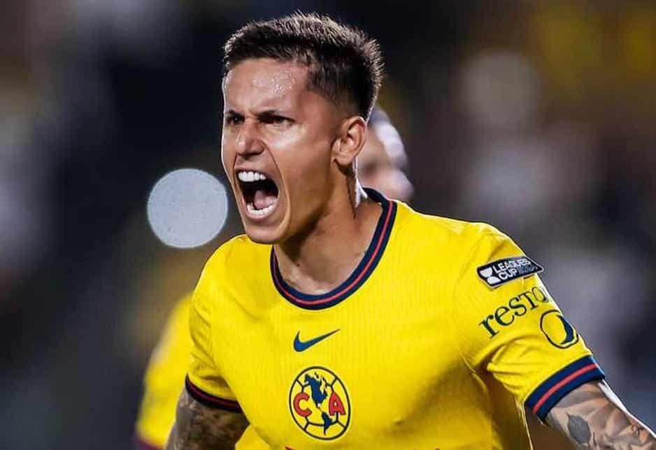 BRIAN RODRÍGUEZ FUE CLAVE EN LOS DOS GOLES DEL CLUB AMÉRICA EN SU PARTIDO FRENTE AL TOLUCA FC EN LA IDA DE LOS CUARTOS DE FINAL