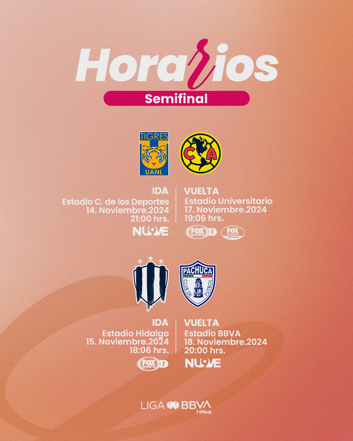 SEMIFINALES AP2024 FEMENIL