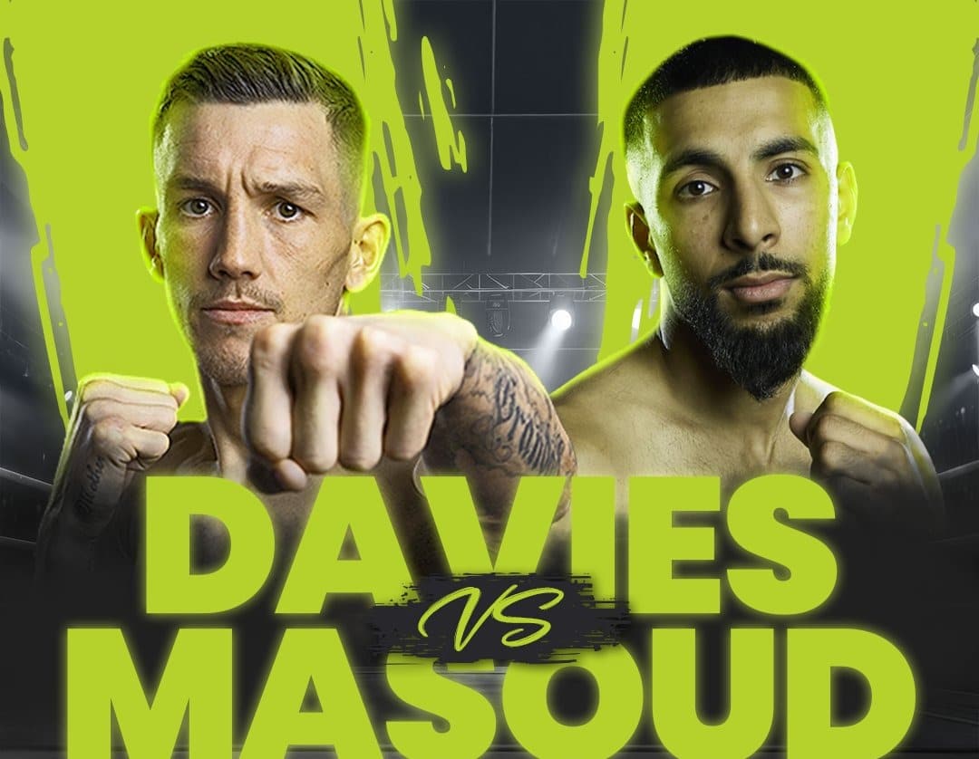 Davies vs Masoud, este sábado por pelear de titulo mundial en Inglaterra.