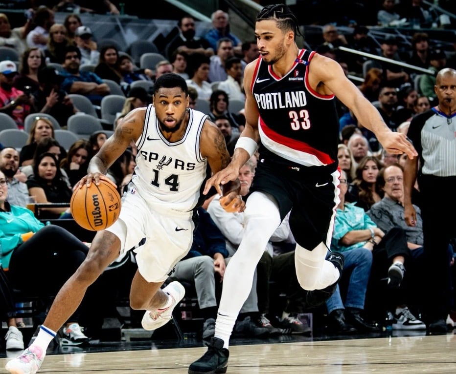 San Antonio Spurs vienen de ganar ante los Trail Blazers.