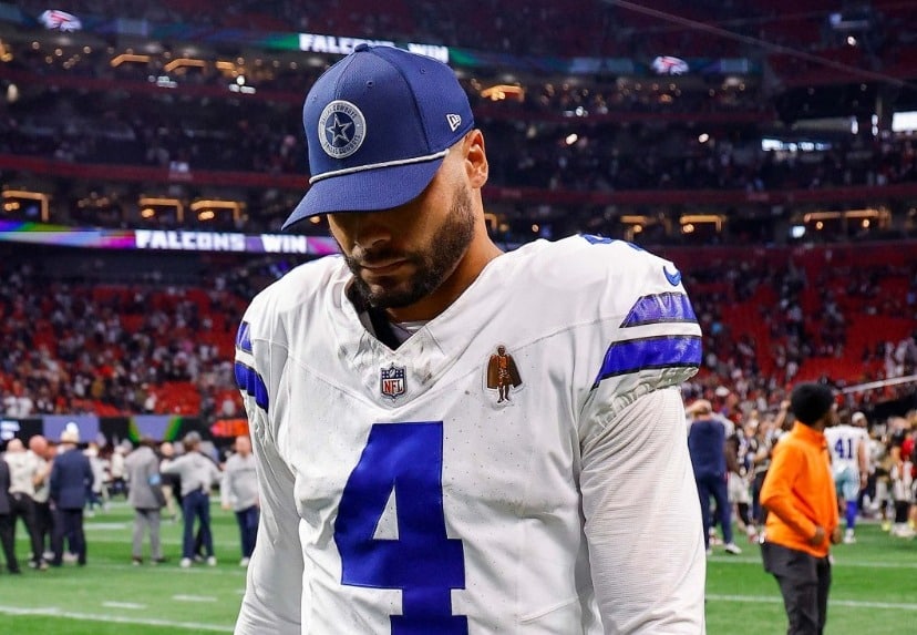 Prescott queda fuera todo el año con los Cowboys.