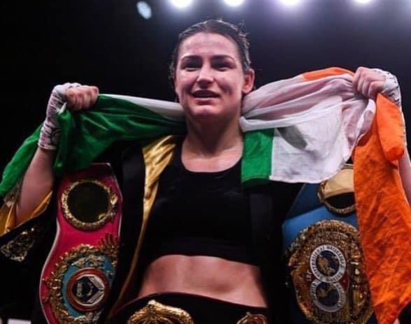 Katie Taylor gana la revancha ante Amanda Serrano.