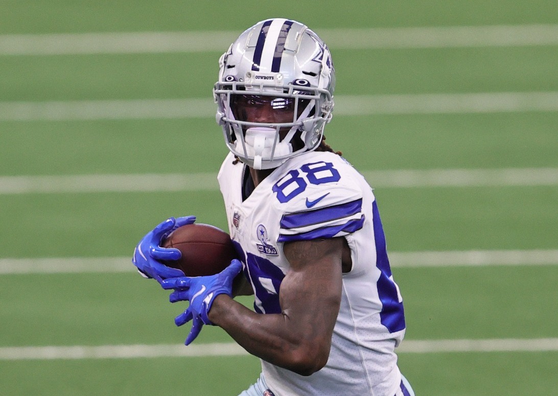 CeeDee Lamb fue una de las figuras de los Cowboys este domingo.