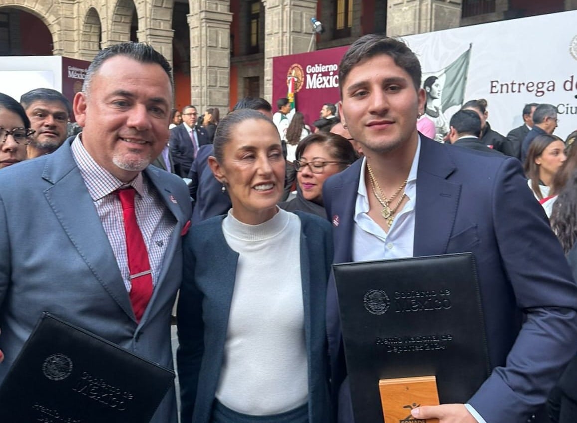 Marco Verde fue premiado con el Premio Nacional del Deporte 2024.