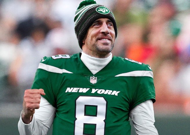 Aaron Rodgers no ha rendido con los Jets esta temporada.