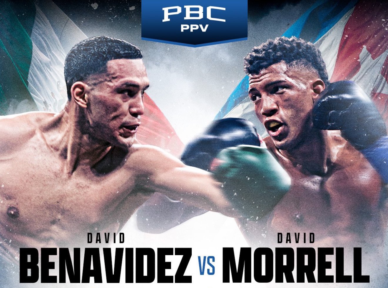 David Benavidez y David Morrell tuvieron un fuerte careo.