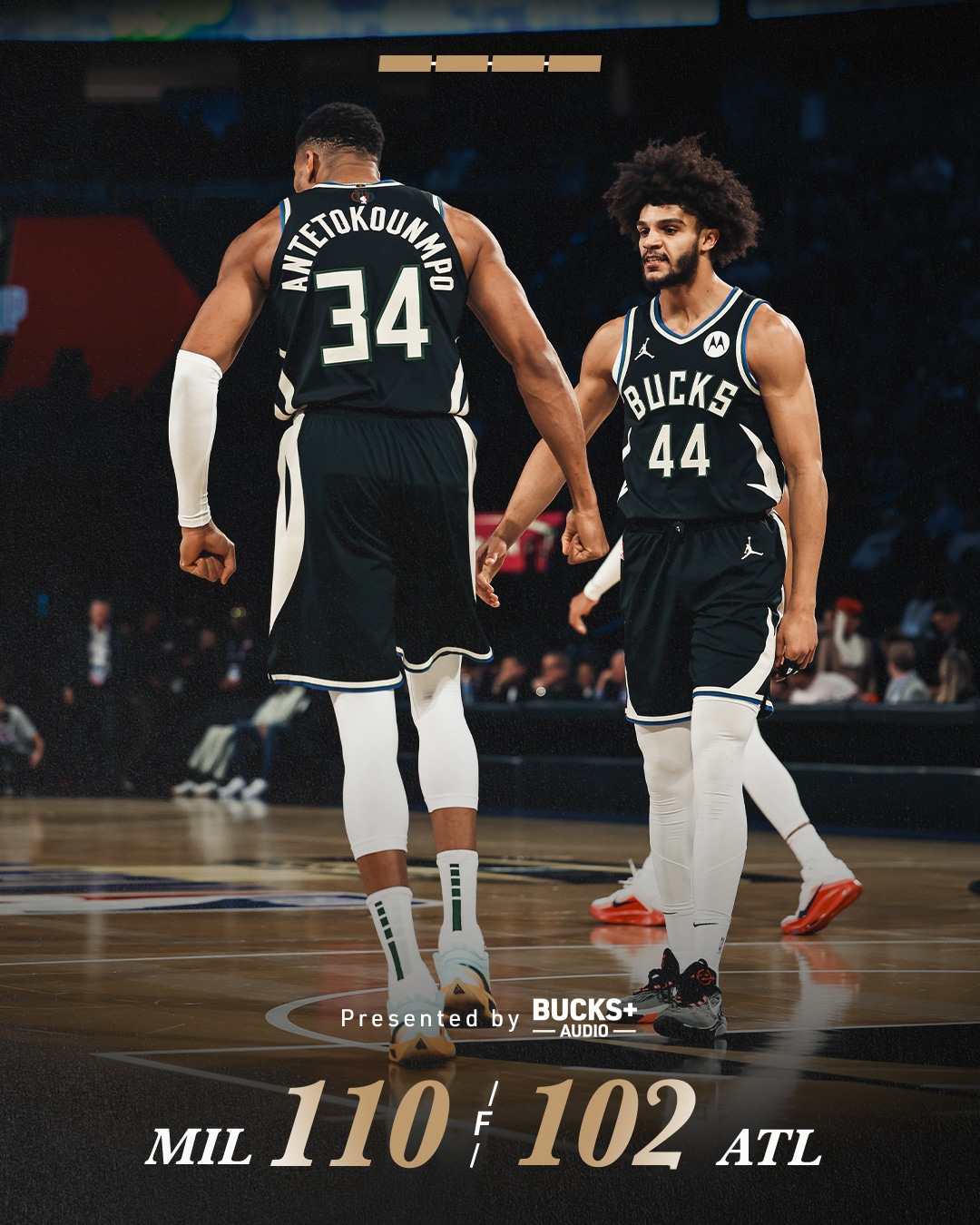 Giannis Antetokounmpo clavó 32 puntos y los Milwuakee Bucks calificaron a la final de la NBA Cup.