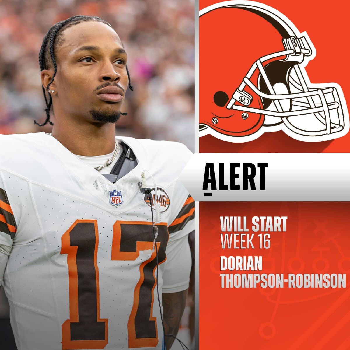 Los Browns nombran al QB Dorian Thompson-Robinson como titular de la Semana 16.