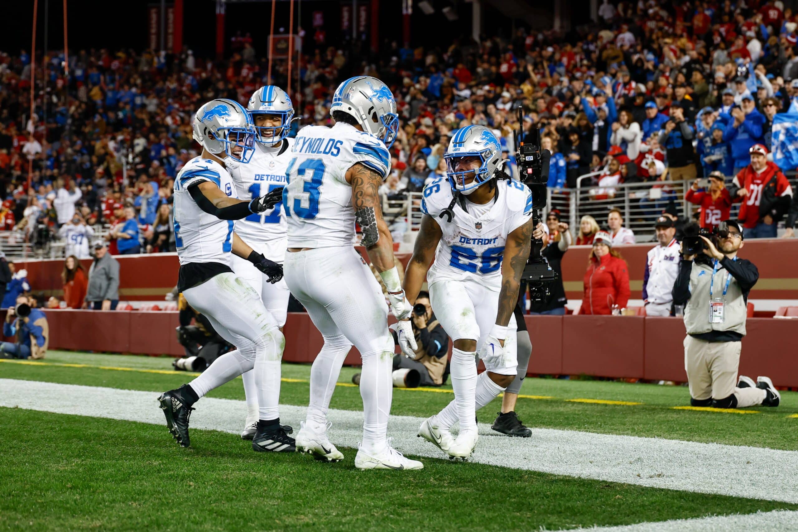 En un partido de muchos puntos, los Lions de Detroit vencen de visita contra los 49ers de San Francisco.